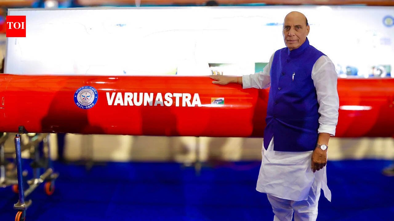 India's third domestically produced N-sub is put into service; Rajnath also launched a stealth frigate and large cavitation tunnel facility in Vizag