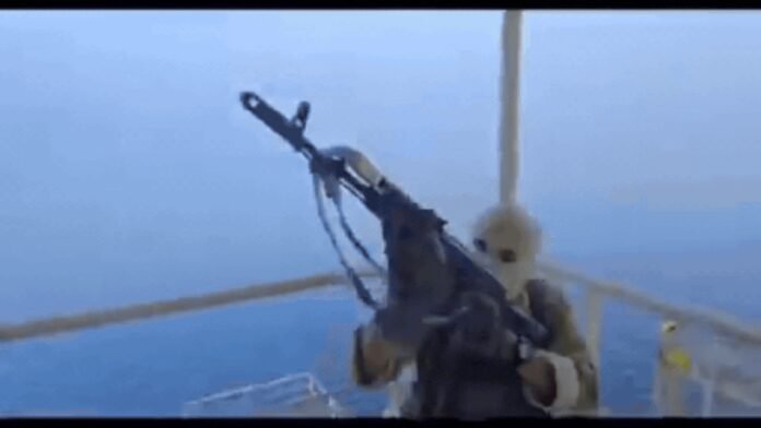 Iranian navy seizes ship: Watch: Video shows how Iran's navy seizes ship in Strait of Hormuz amid US standoff

