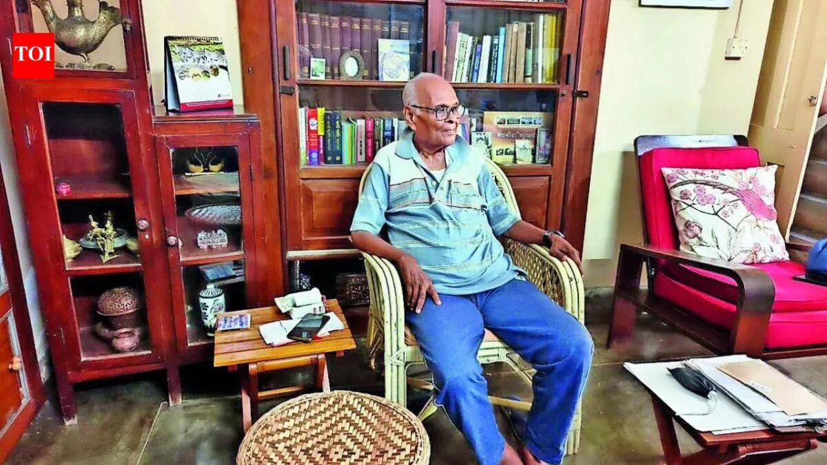 Nandalal Bose's 88-year-old grandson finally succeeds after second attempt