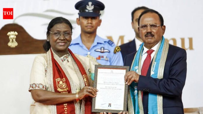 National security is a collective responsibility of citizens, not just the military: NSA Ajit Doval

