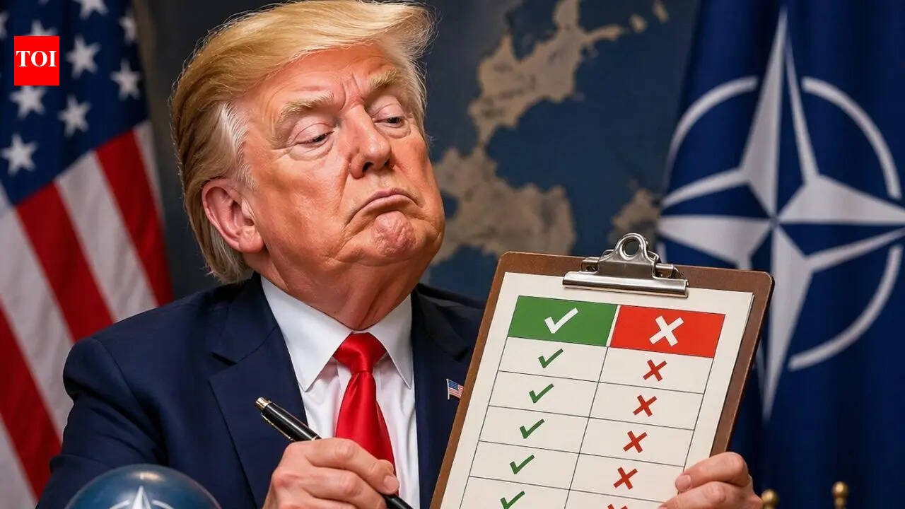'Naughty or nice?': Trump grades NATO allies on defense spending, support for Iran war