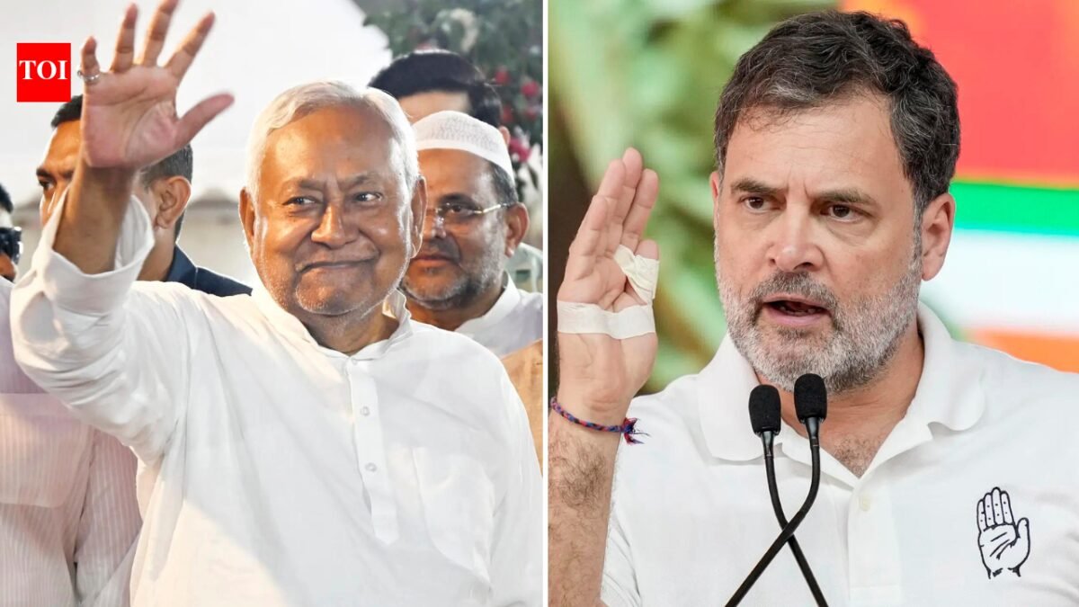 'Nitish Kumar has been compromised': Rahul Gandhi makes big claims over NDA decision behind 'Sushasan Babu' exit from Bihar
