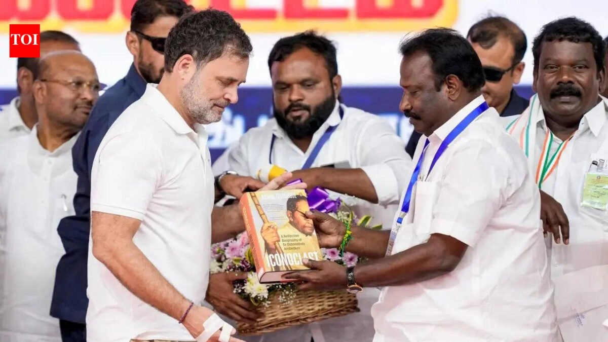 'Not a routine operation': Congress says Tamil Nadu chief 'restricted' on pretext of IT 'search' ahead of poll rally