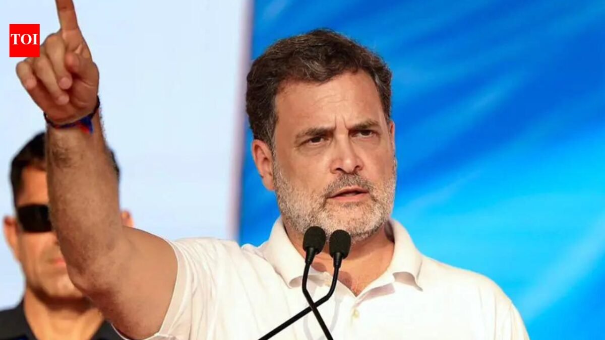 'Not democracy, but TMC's brutal rule': Rahul Gandhi on killing of Congress workers