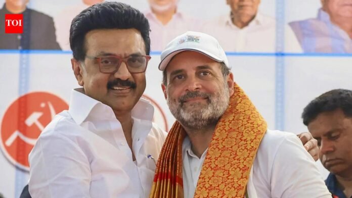 Optical flaws: Will the lack of Stalin-Rahul 'brotherhood' harm Tamil Nadu's alliance?

