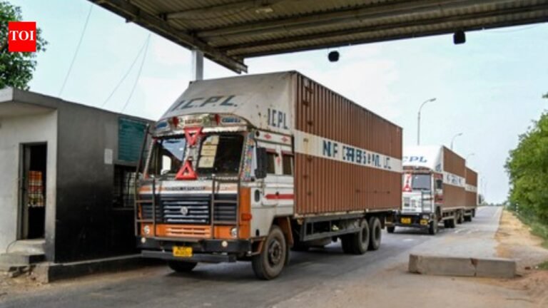 Overloaded vehicles pay up to 4 times toll; now must report to Vahan