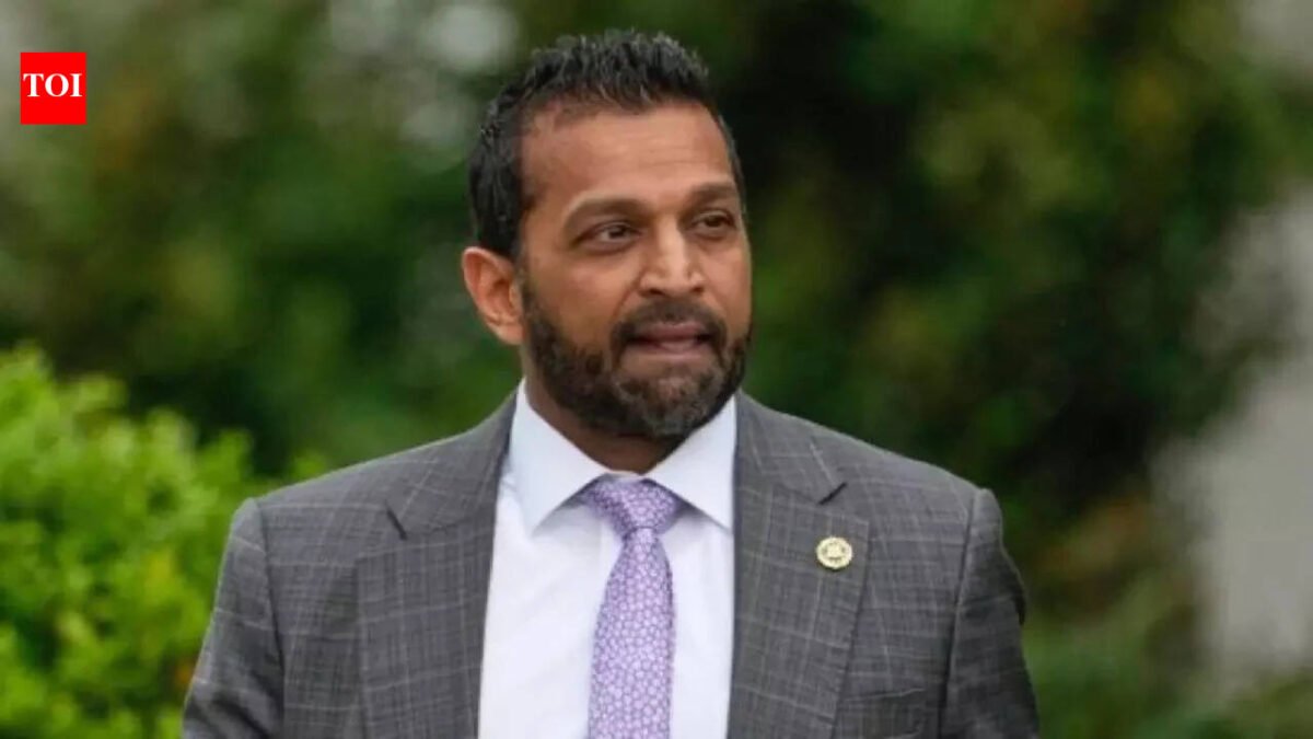 'People who look like me': Kash Patel expresses anger over Senator Whitehouse's 'whites only' private club, says he'll knock on the door