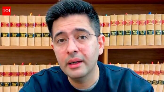 Raghav Chadha talks about backlash to joining BJP, cites 'toxic work environment' in new video

