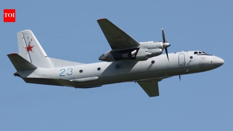 Russian An-26 military transport plane crashes in Crimea, 29 killed