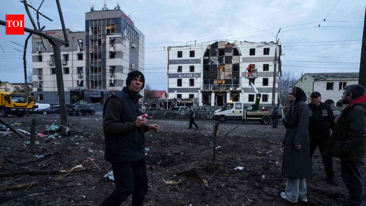 Russian drone attack: windows broken, buildings, cars on fire: Russia launched 31 missiles, 636 drones into Ukraine, killing 14 people