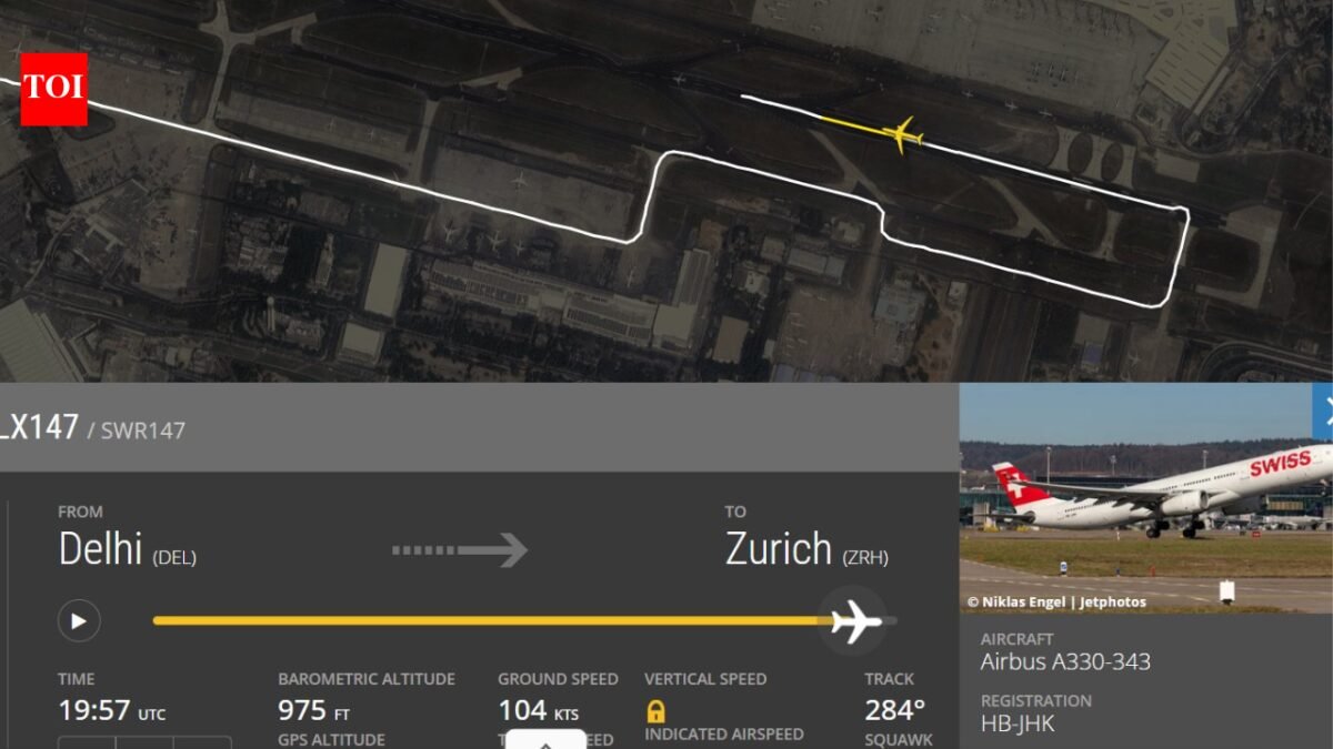 SWISS Delhi-Zurich flight engine catches fire during takeoff roll; aircraft evacuated on runway