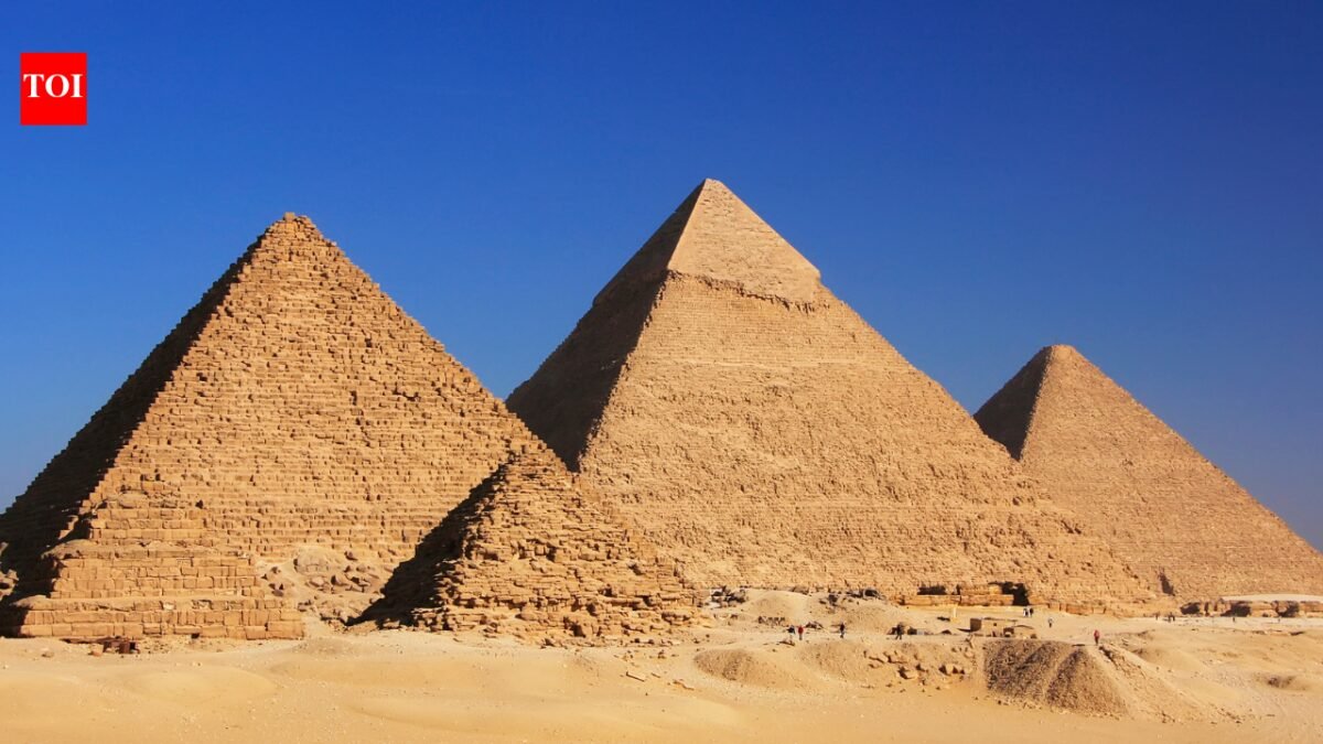 Scientists reveal how Egypt's Great Pyramid was built by moving 2.3 million stones without modern machines World News