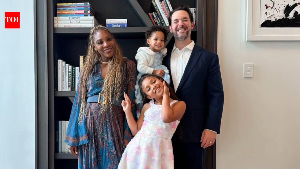 Serena Williams: Serena Williams posts rare family Easter photo with Alexis Ohanian, Olympia and Adira and reveals why motherhood changed her life | International Sports News