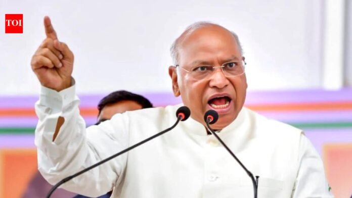 'Serious consequences': Mallikarjun Kharge tells CWC meeting that government's women quota move violates poll code

