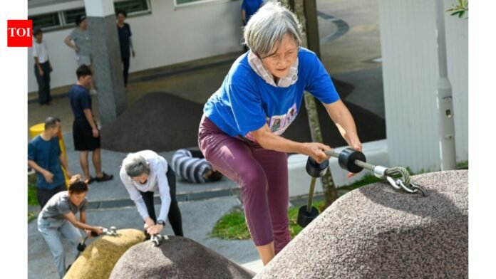 Singapore's aging population is turning to parkour, it's great for fitness | World News

