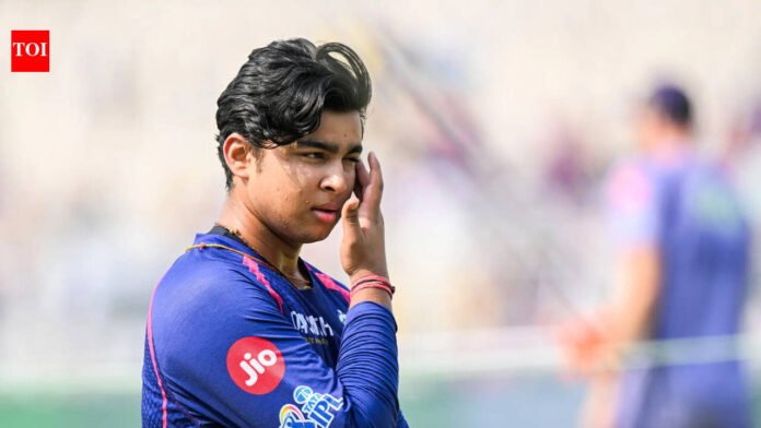 Sooryavanshi switches to MS Dhoni mode ahead of SRH clash - Watch

