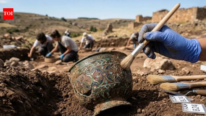 Spain: 2,000-year-old Roman cup discovered in Spain may be directly related to Hadrian's Wall

