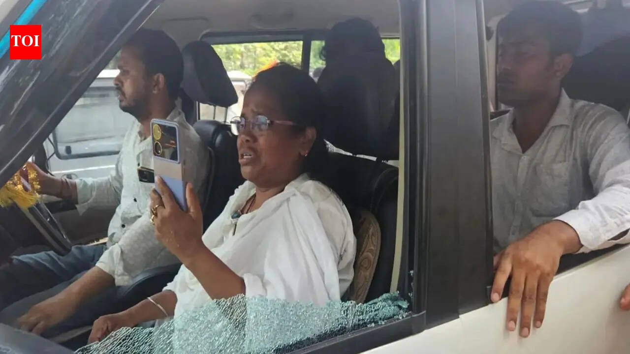 TMC MP Mitali Bag's car vandalized, windshield smashed; party blames BJP, says 'attempts are being made against her'