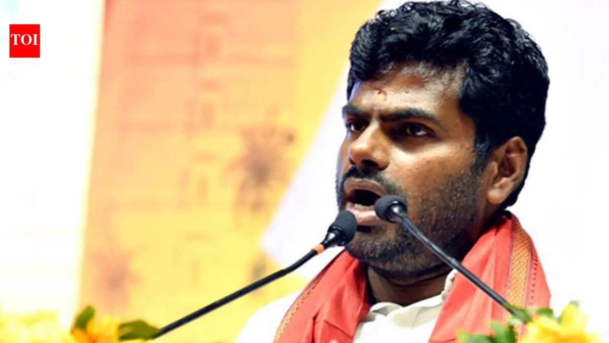 Tamil Nadu polls: Annamalai slams DMK over governance, corruption