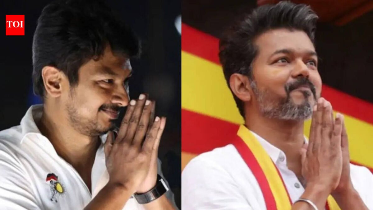 Tamil Nadu polls: Udhayanidhi Stalin files nomination for Chepauk-Thiruvallikeni; Vijay from Trichy East