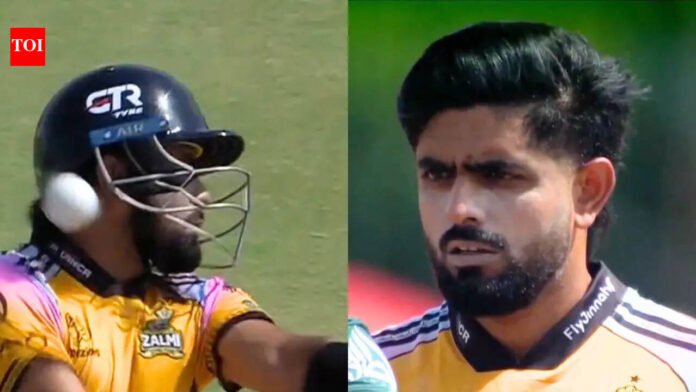Terrible! Pakistan player Babar Azam feels severe pain during PSL match - Watch

