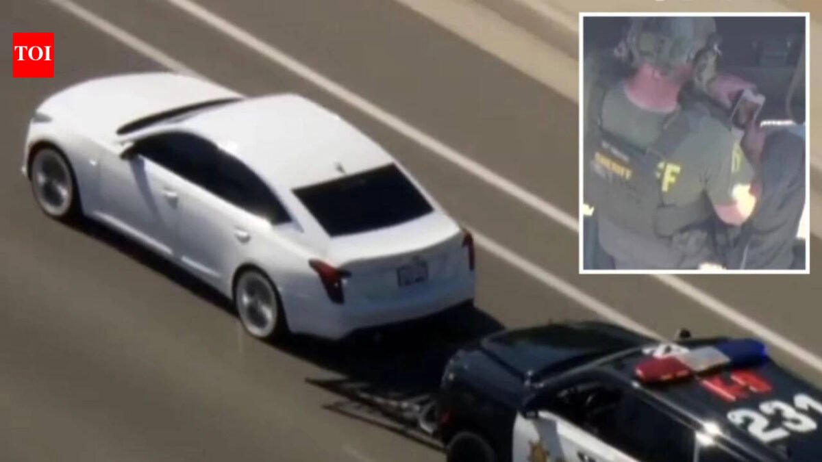 US police officer caught checking dating app during SWAT standoff after high-speed chase with armed suspect