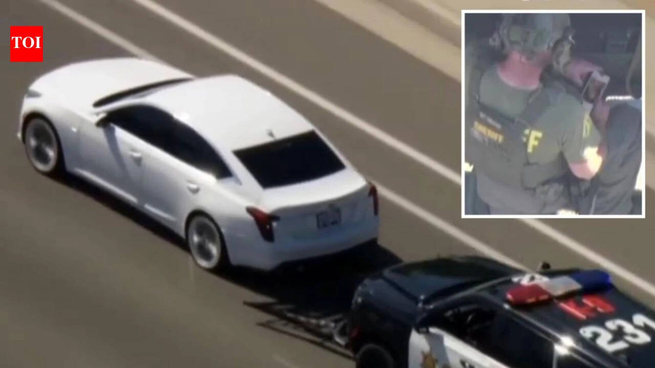 US police officer caught checking dating app during SWAT standoff after high-speed chase with armed suspect