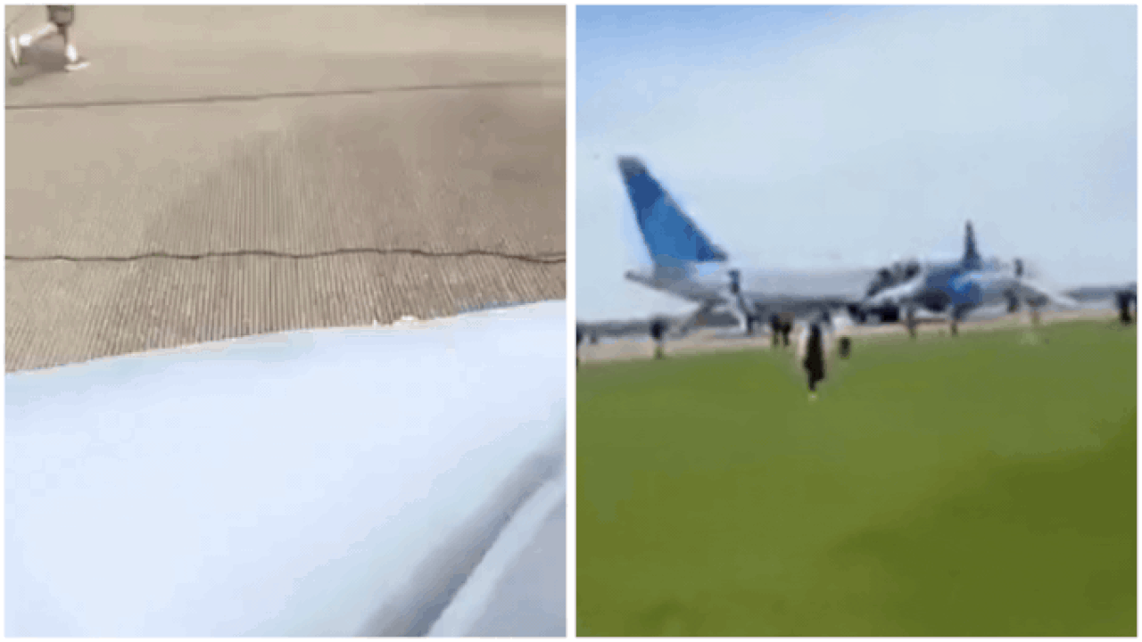 United Airlines emergency landing: 'Possible safety issue': United flight diverted, passengers evacuated via Pittsburgh emergency slides - Watch