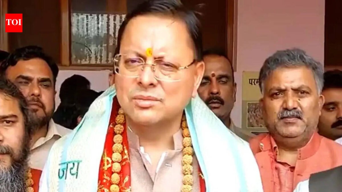 Uttarakhand chief minister slams opposition as 'anti-women', blocks quota for women