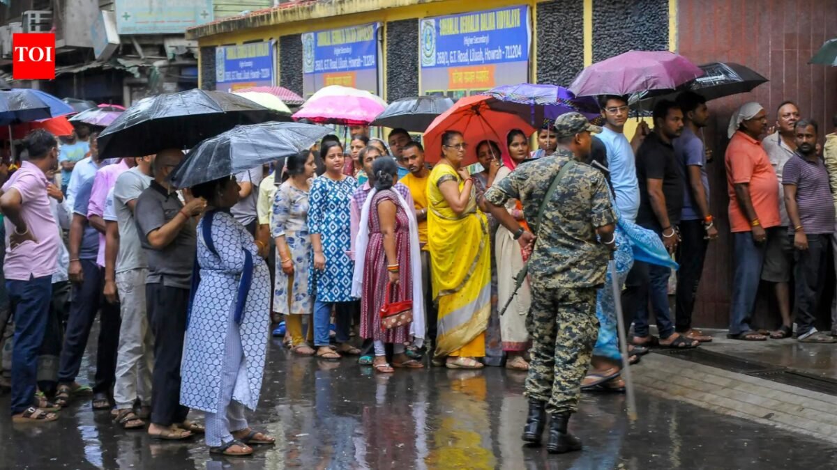 Voter turnout in West Bengal's second phase hits record 91.66%, sporadic violence reported in various districts
