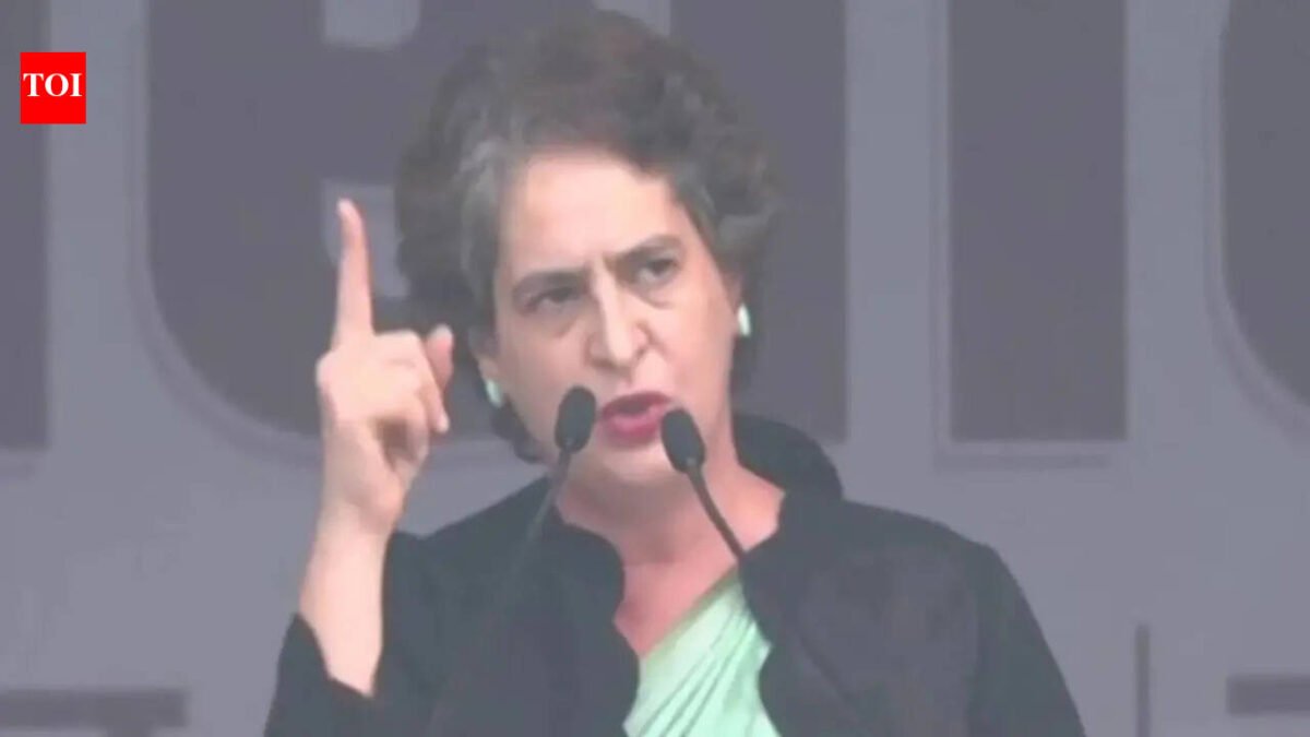 'Vulgar and insulting': Priyanka Gandhi criticizes Assam Chief Minister Sarma's remarks on Haqq, seeks clarification from PM Modi