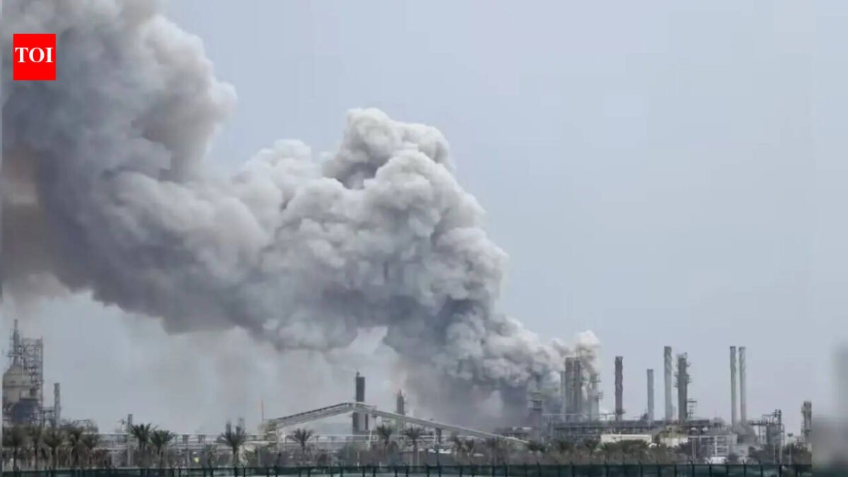WATCH: Kuwait oil refinery catches fire after renewed Iranian drone attack, operations under threat