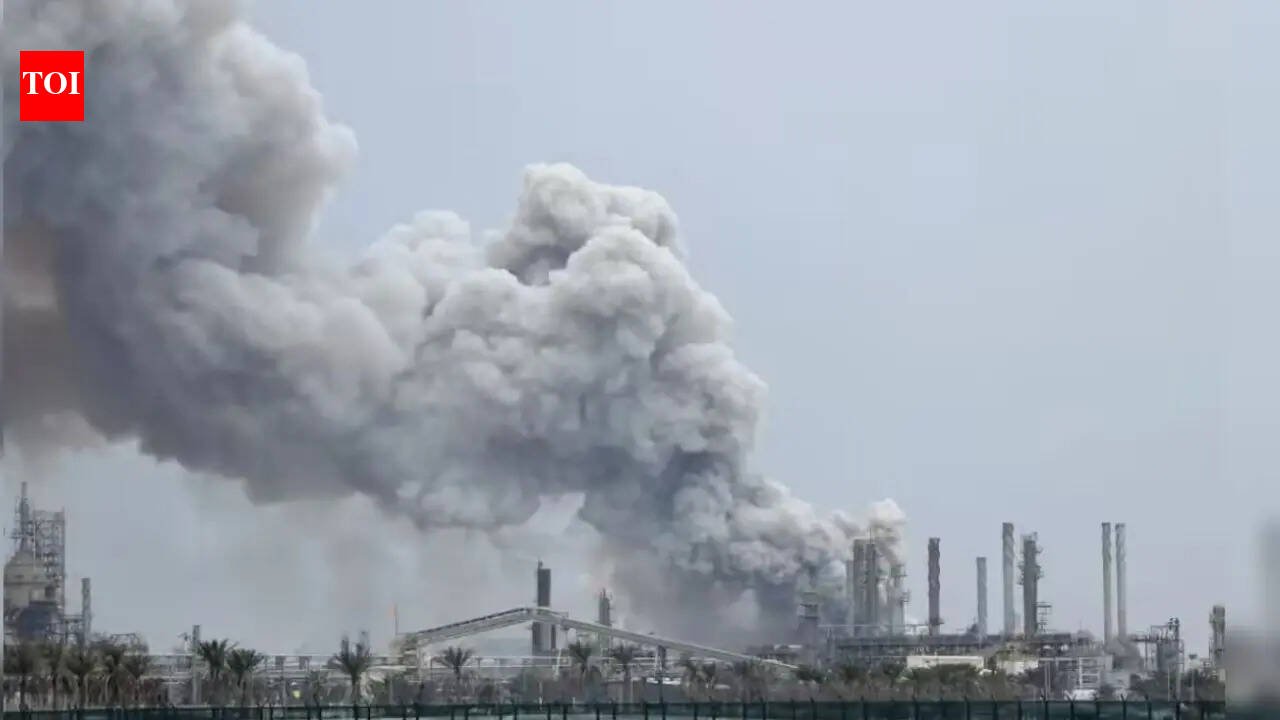 WATCH: Kuwait oil refinery catches fire after renewed Iranian drone attack, operations under threat
