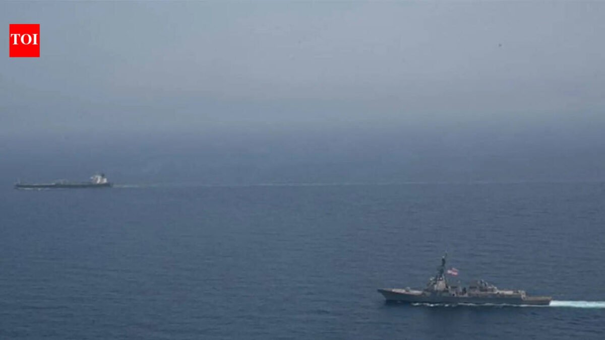 Warning shots fired at tanker carrying 17 Indians
