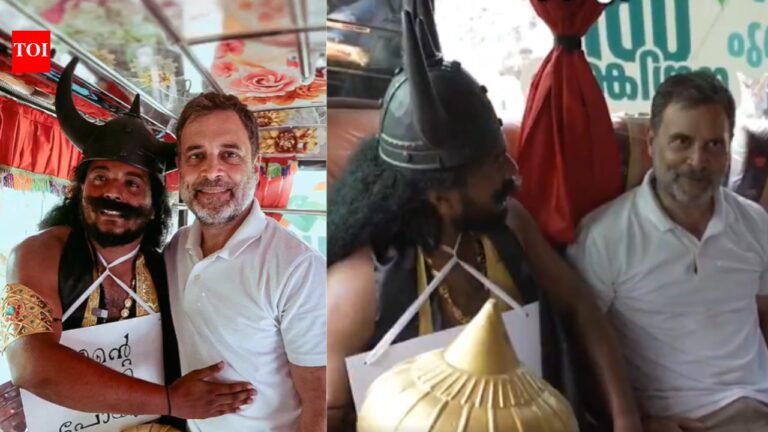 ‘We will find him another job’: Rahul Gandhi says he met ‘Yamaraj’ during election campaign in Kerala, highlights UDF health scheme