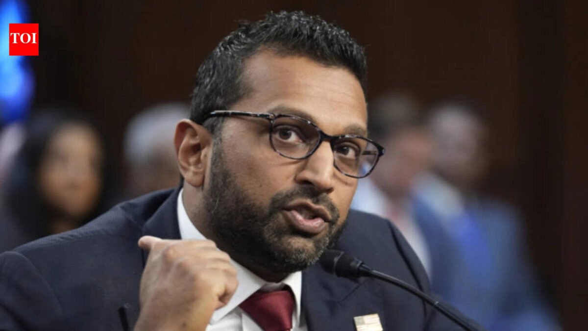 White House source says FBI Director Kash Patel 'could' be fired: 'It's just a matter of time'