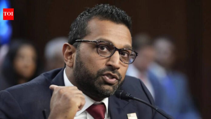 White House source says FBI Director Kash Patel 'could' be fired: 'It's just a matter of time'

