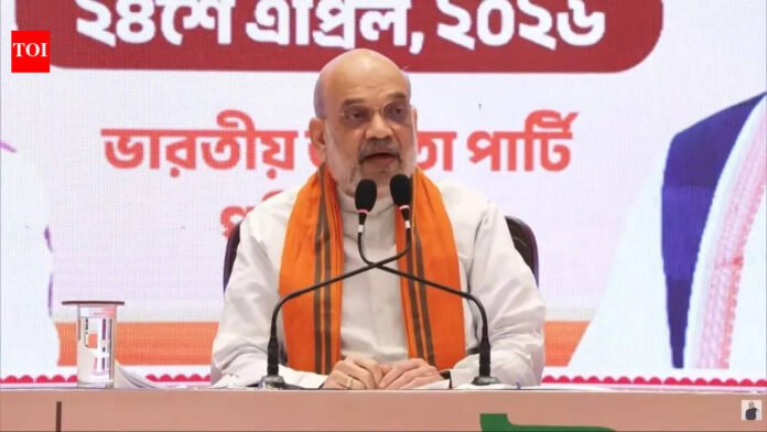 'Will win 110 seats in first phase': Amit Shah predicts big win for BJP after record turnout in Bengal polls

