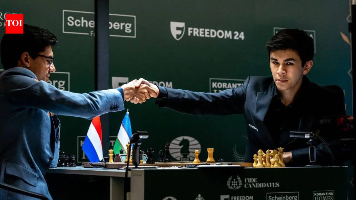 Zindarov won the candidate match and started a World C'ship conflict with D Gukesh