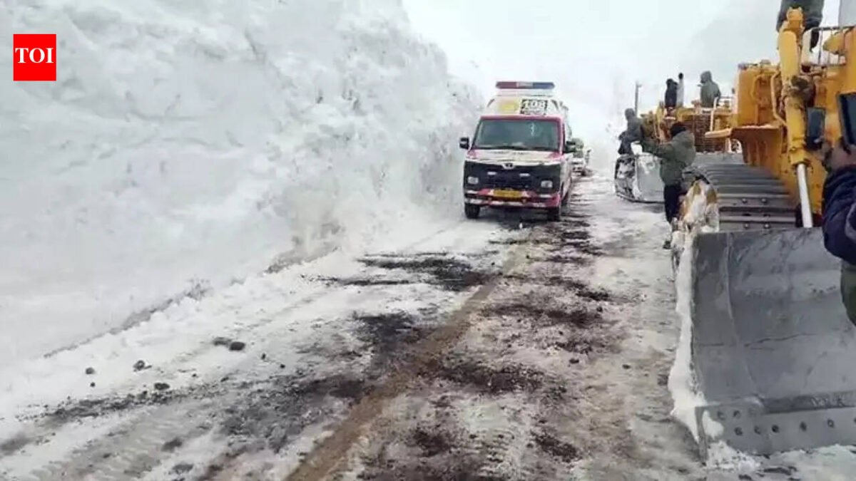 Zojila Tunnel to Ladakh to be breached soon