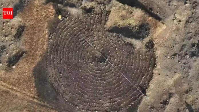 A 2,000-year-old stone labyrinth discovered in India may change our understanding of ancient Roman connections


