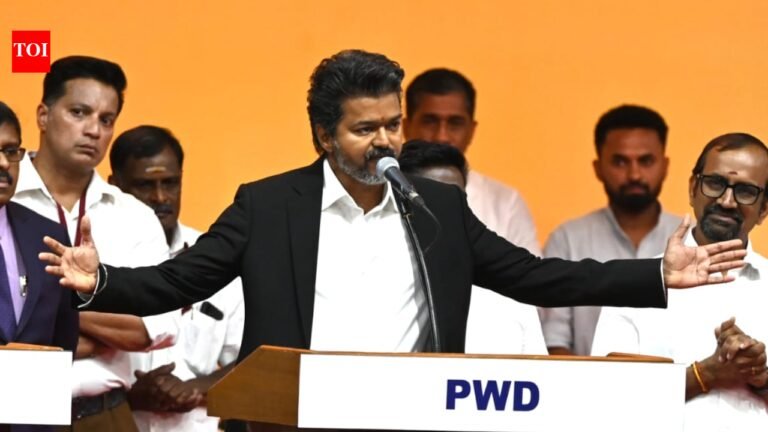‘A new era of real, secular, social justice begins now’: TVK chairman Vijay’s maiden speech as Tamil Nadu chief minister