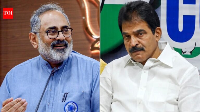 BJP ‘divided’ over KC Venugopal as Kerala chief minister; Rajeev Chandrasekhar spoofs Congress