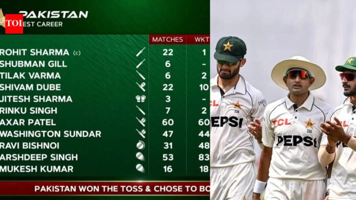 Big mistake! Broadcaster shows India scorecard during Pakistan match

