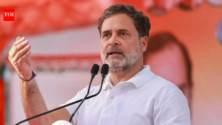 ‘Bigger theft, bigger reward’: Rahul Gandhi’s ‘chor bazaar’ slams BJP, EC, blames former Bengal CEO Manoj Agarwal’s appointment as chief secretary