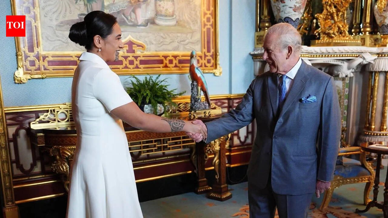 Buckingham Palace hosts historic meeting between King Charles and New Zealand's Maori Queen