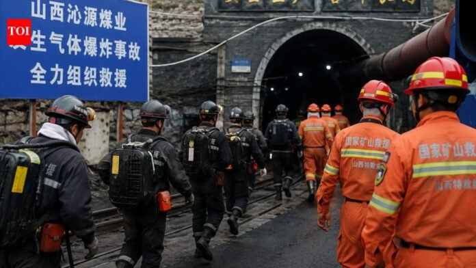 China coal mine explosion: Shanxi gas explosion kills more than 80; rescue operation for trapped people

