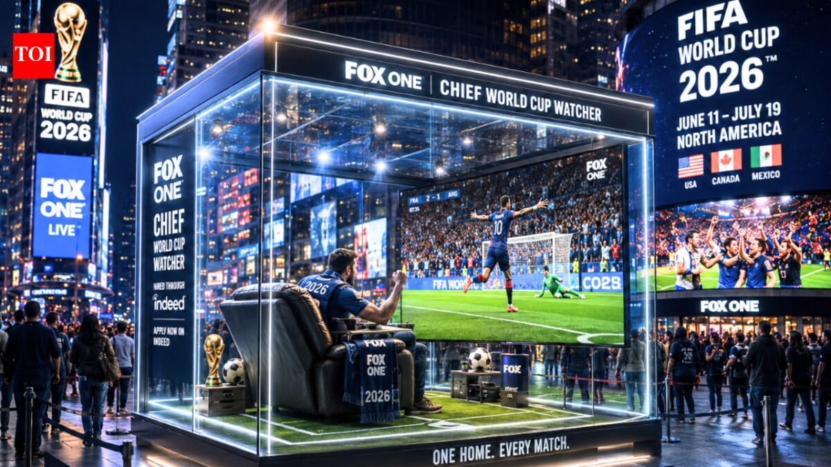 'Dream job': FOX wants to pay $50,000 to hire fans to watch every 2026 World Cup game | International Sports News