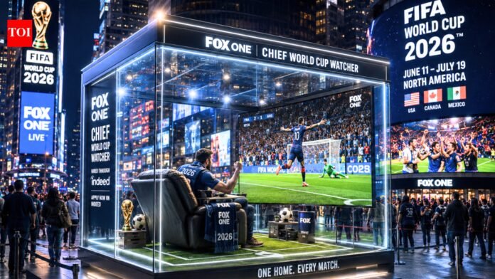 'Dream job': FOX wants to pay $50,000 to hire fans to watch every 2026 World Cup game | International Sports News

