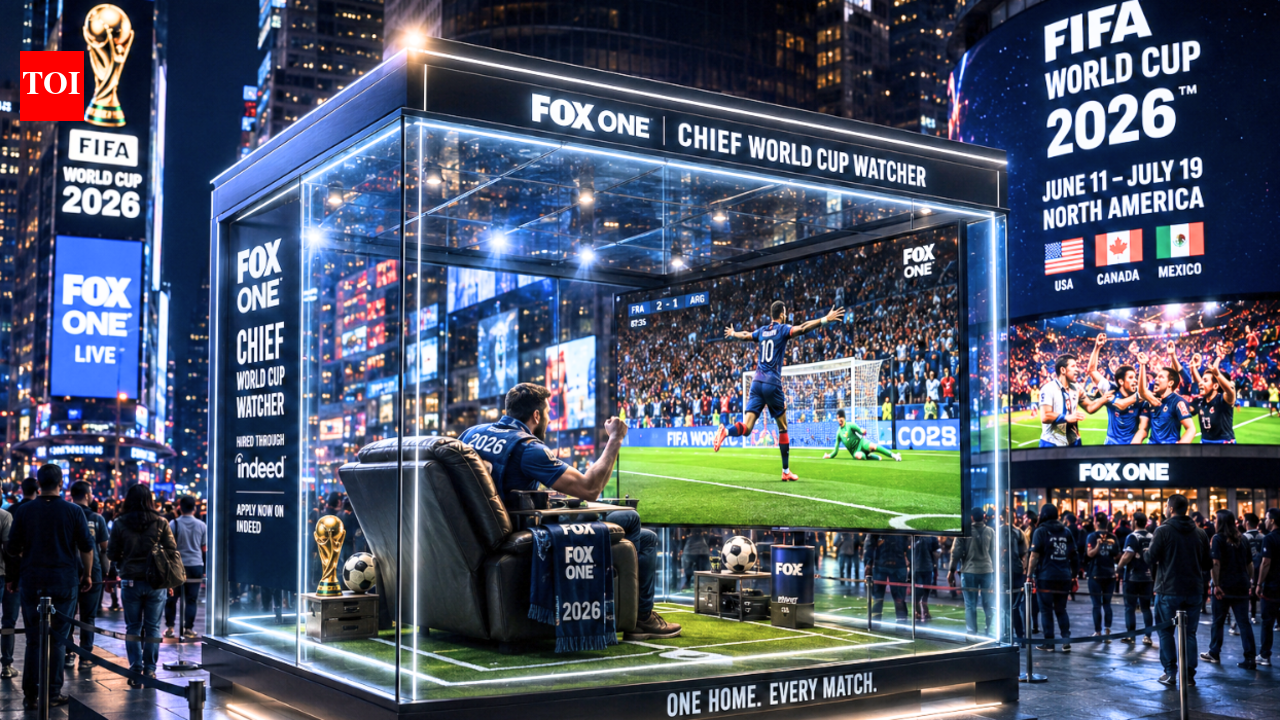 'Dream job': FOX wants to pay $50,000 to hire fans to watch every 2026 World Cup game | International Sports News